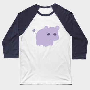 Hippopotamus Baseball T-Shirt